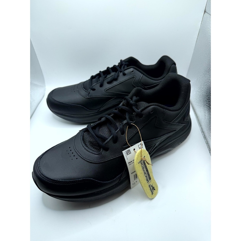 Reebok Walk Ultra‎ 7 DMX Max 100000466 Mens 11.5 Black Leather Walking Shoes